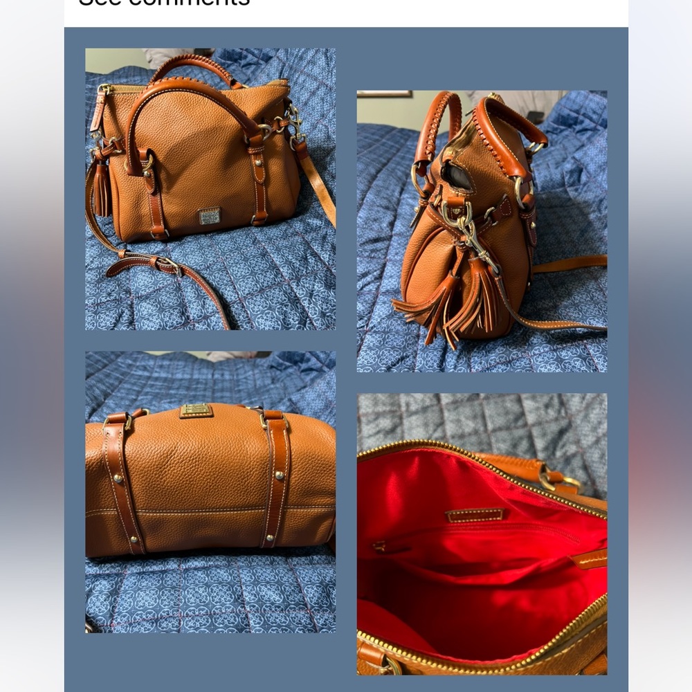 Dooney & Bourke Peeble Grain Satchel